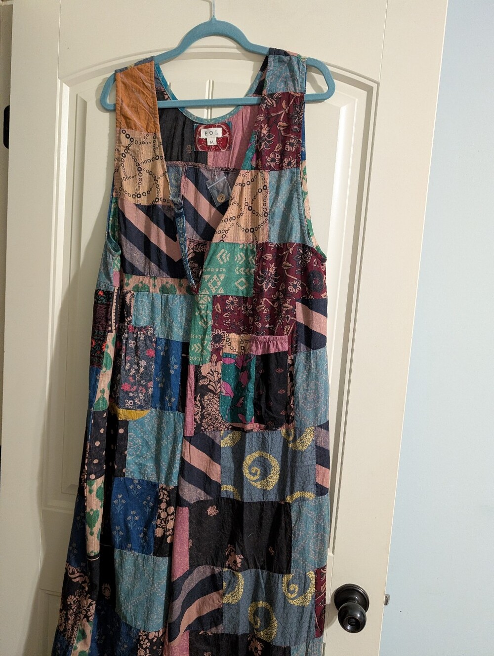 POL Patchwork Floral Multicolor Jumpsuit - Picture 9 of 12